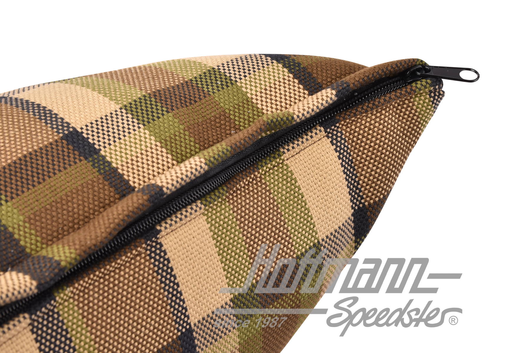Coussin, Westfalia, marron/beige, 39x39cm                                                           