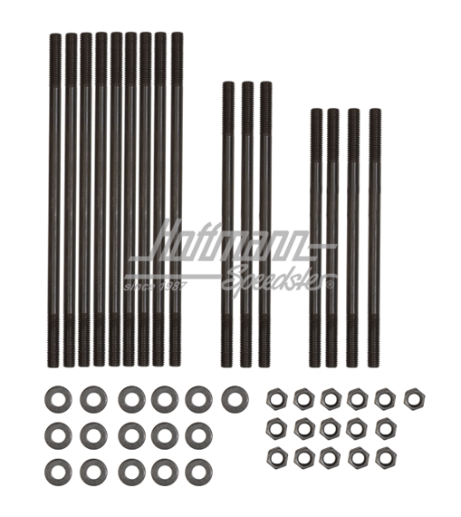 Jeu de goujons filetés, 10 mm, culasse double canal (long) | AC 101 028 L | 010-1002-04