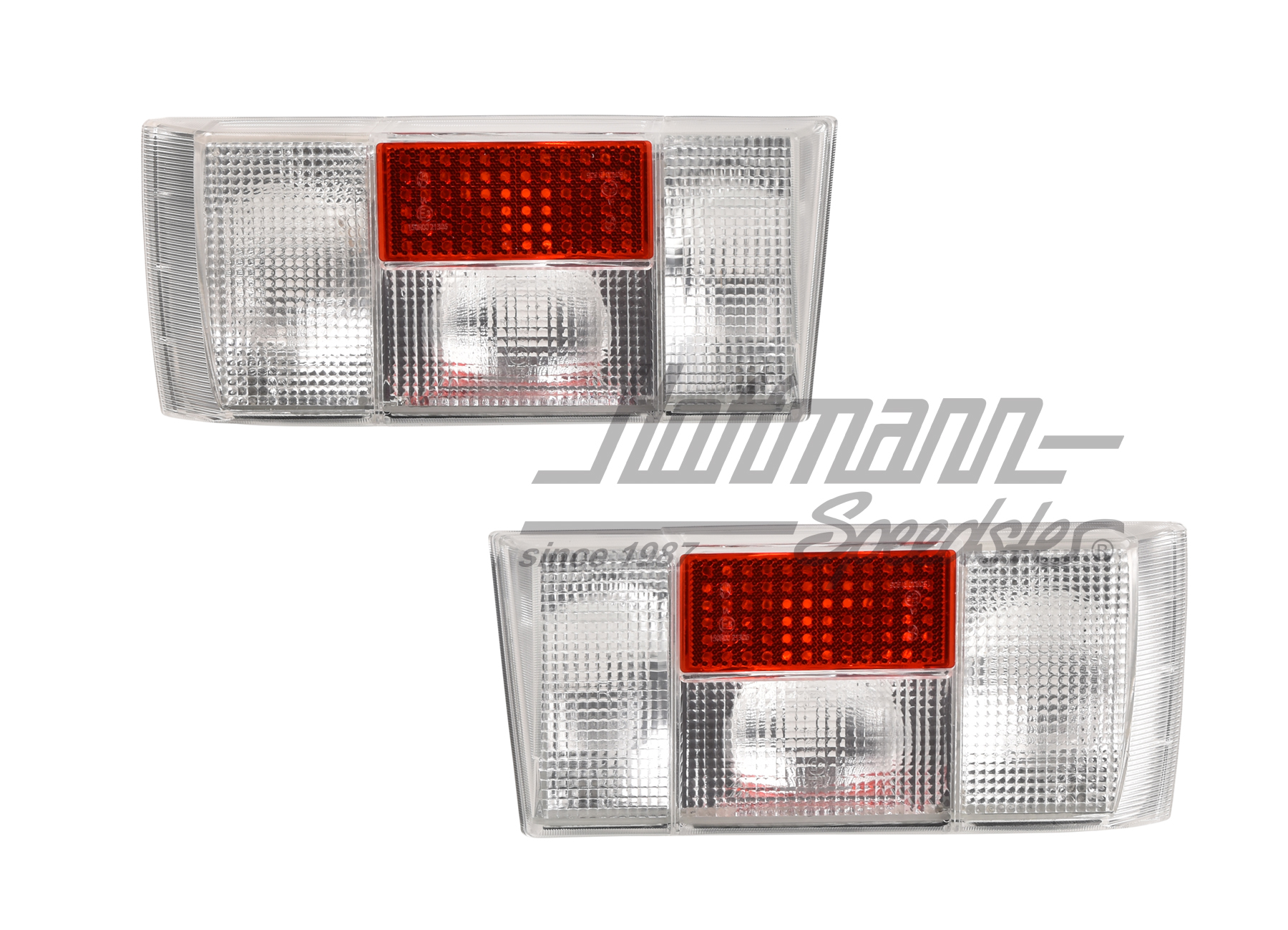 Feux arrière, Golf 1, 74-93, blancs/rouges | 171 945 111 K / 171 945 112 K | 190-4390-50