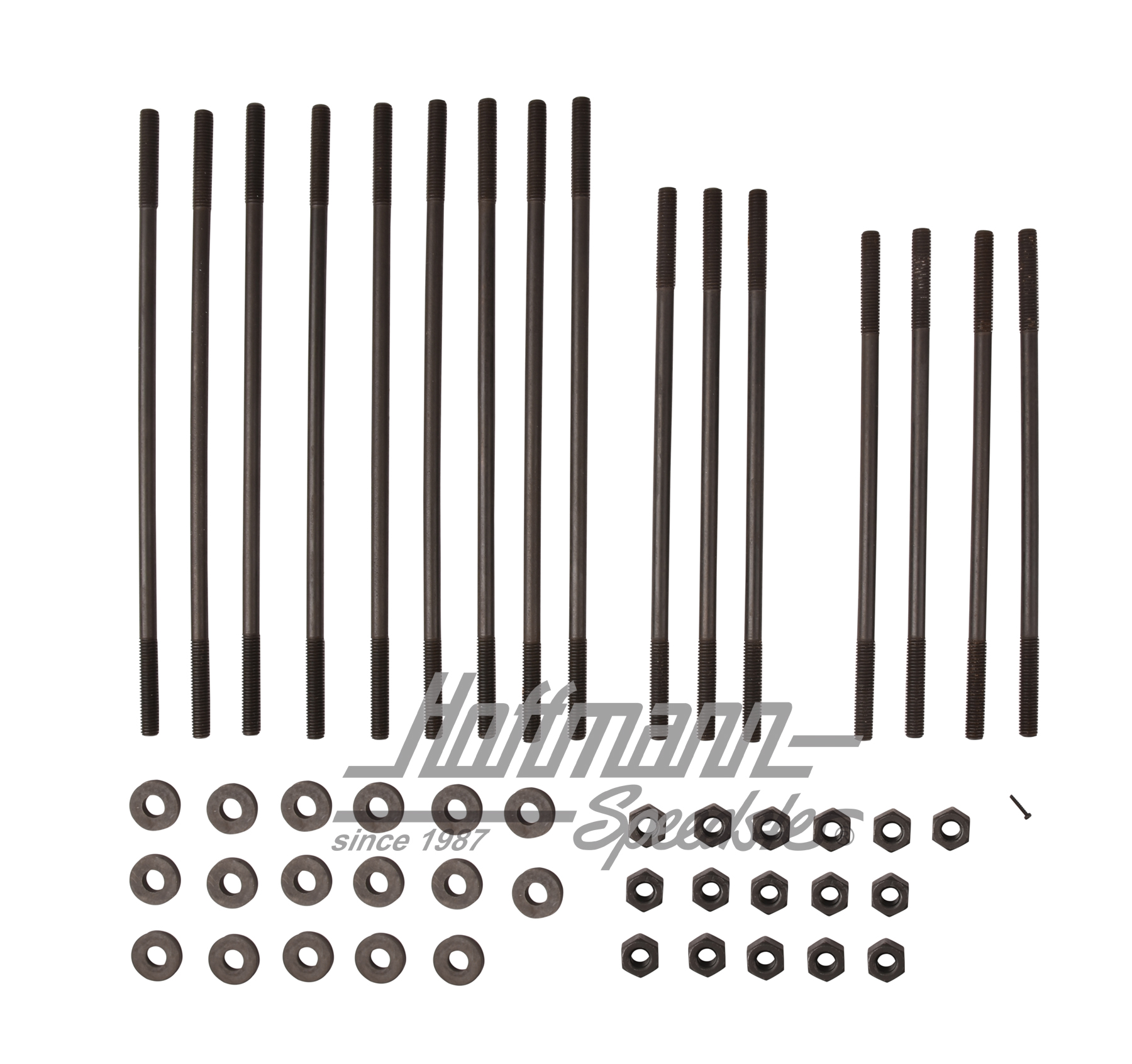 Jeu de goujons filetés, 8 mm, culasse double canal (LONG) | 043 198 035  LANG | 010-1001-02