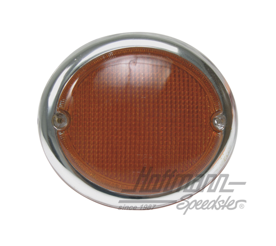 Verre de clignotant, Bus T1, orange, avant, gauche | 211 953 161 B | 086-2044-01