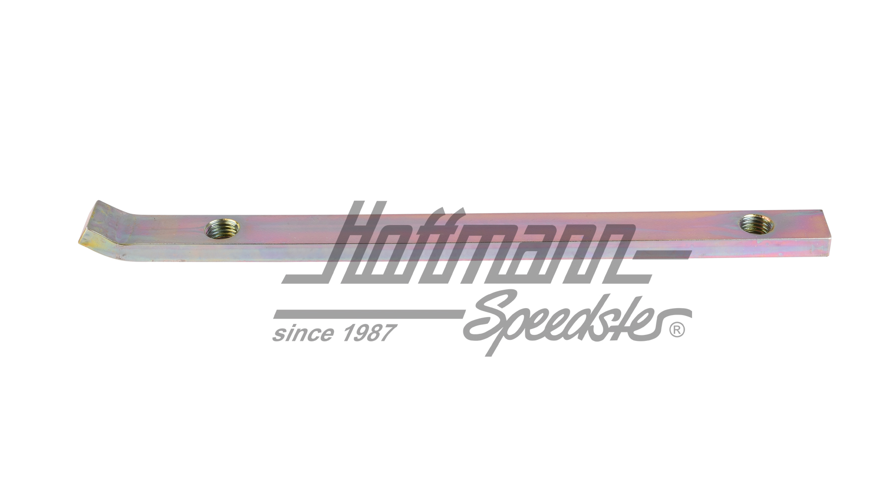 Plaque filetée, support de boîte de vitesses
, avant                                               