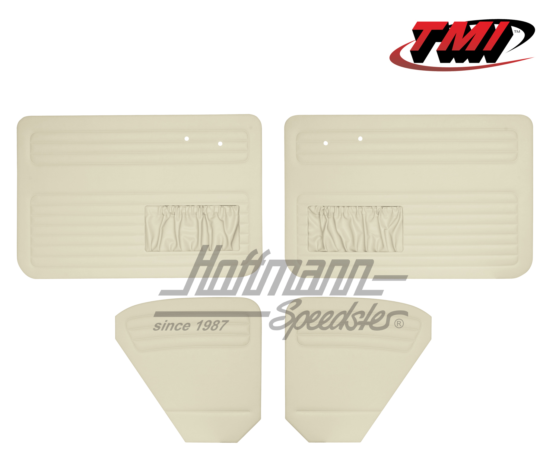 Panneaux de portes, Cox Berline, 49-55, blanc cassé | 10-1126-15 | 055-7494