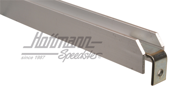 Glissière, vitre de porte/déflecteur, gauche, argentine noire                                       