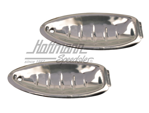 Coquilles de poignée de porte, inox, -.59 | --- --- --- | 020-2049-06
