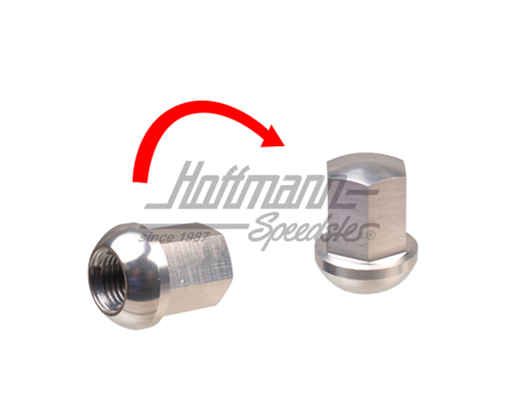 Écrou de roue, alu, chromé | 911 601 881 CHR | 580-7205-05