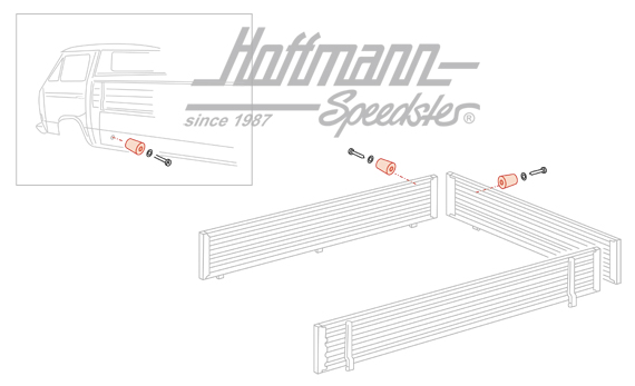 Arrêt, hayon, Bus T3, 37mm                                                                          