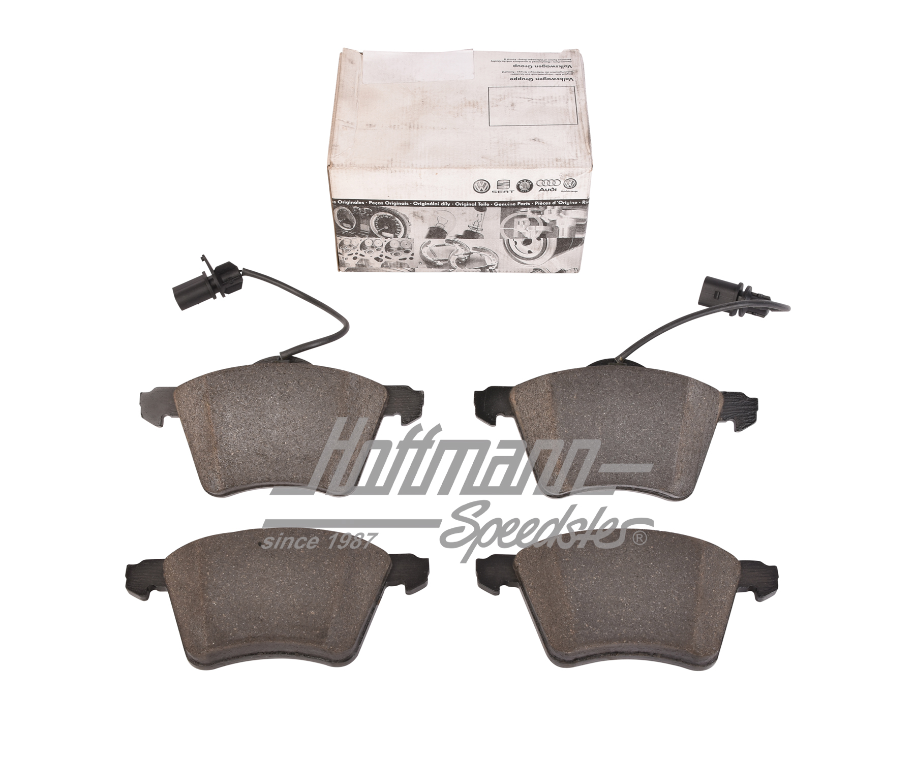 Plaquettes de frein, avant, Bus T4, 16", 5.97-5.00 | 7D0 698 151 A | 406-0132