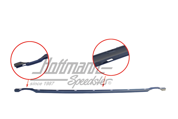 Couverture en tôle de grille de radiateur | 191 853 661 | 186-2130