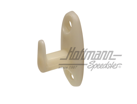 Crochet, ceinture de sécurité, Cabriolet, blanc | 111 857 723 A | 055-5016-12