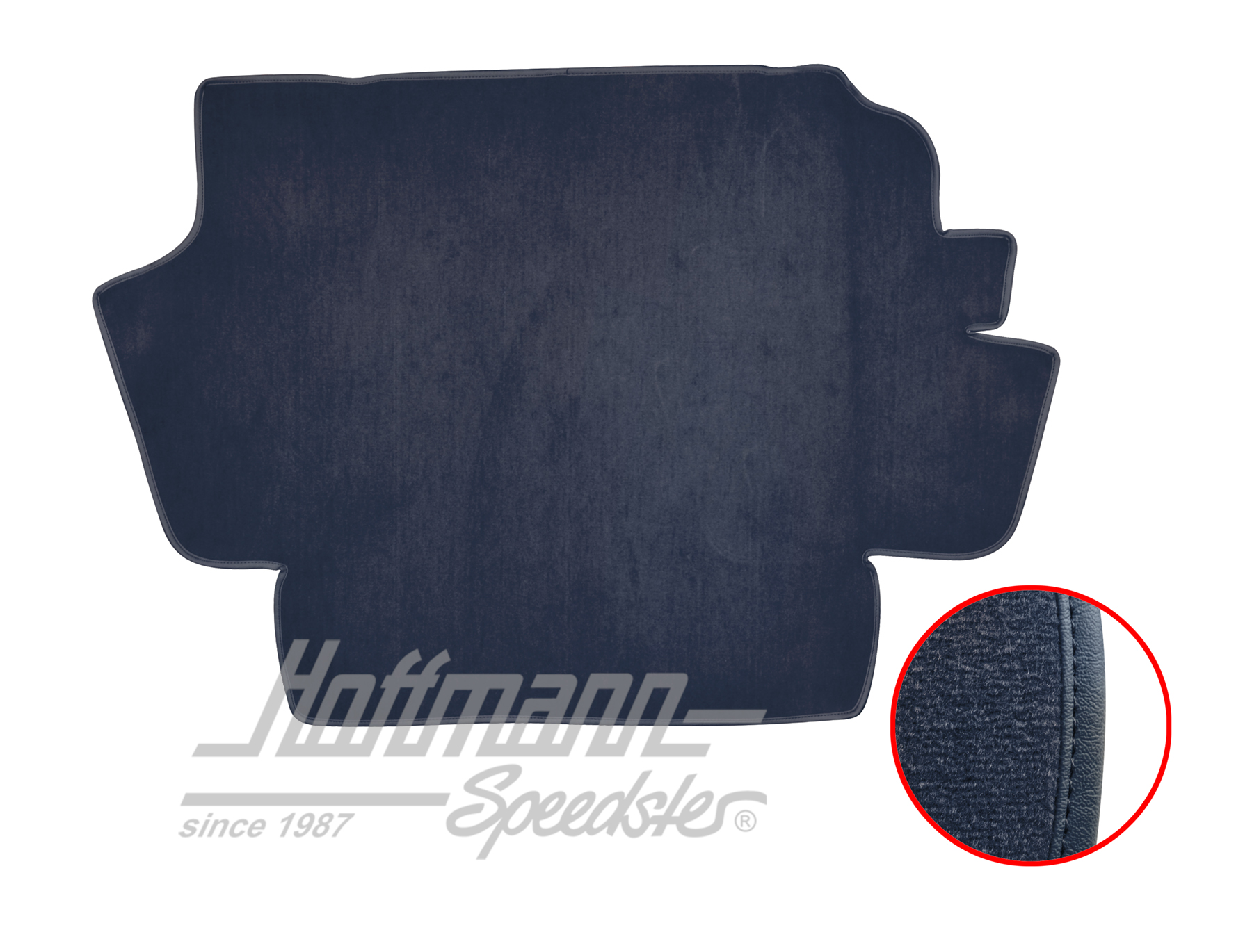 Moquette de coffre, 8.61-, bleue |  | 026-6424