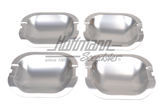 Coquilles de poignées de porte, alu, Golf 3, 11.91-, 4-portes | 40032 | 200-6625
