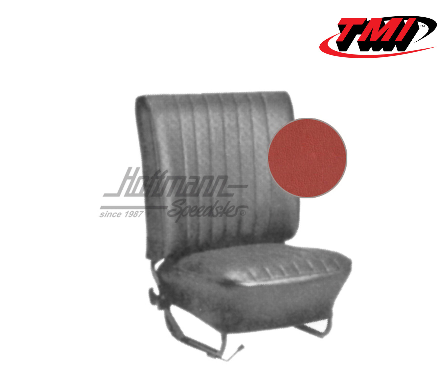 Housses de sièges, Berl., 8.64-7.67, Classique, rouge brique | 43-1124-23-23-15W | 055-5517