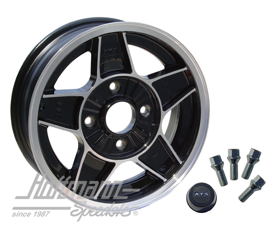 Jante ATS classic, 5.5x15 déport 25, noire/polie | 055525 1900 001 | 070-6012