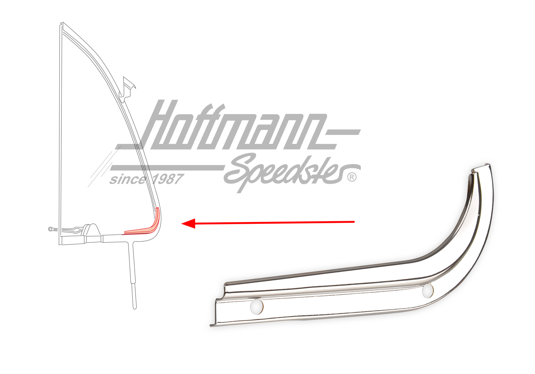 Cache, déflecteur, 10.52-7.64, droite | 113 837 622 | 020-5194-32