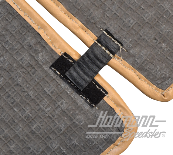 Tapis de sol, en coco, .72-.79, beige/brun clair                                                    