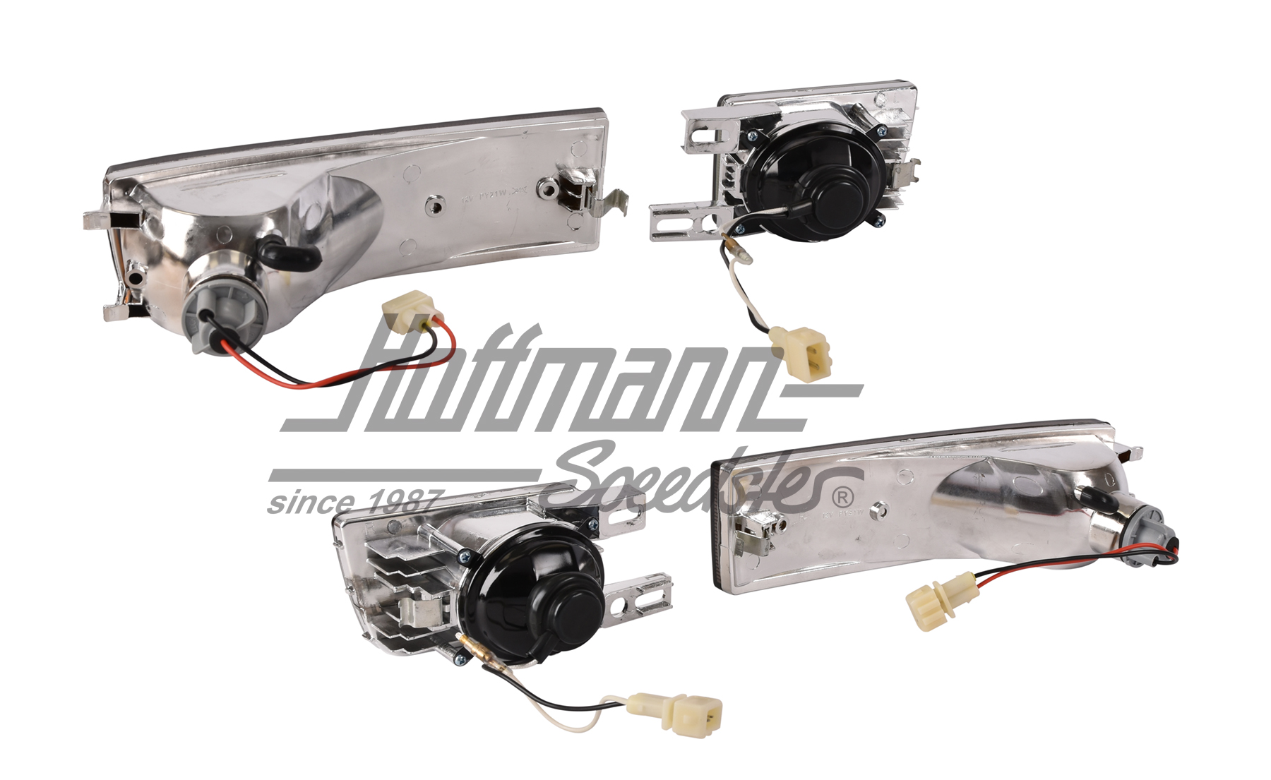 Jeu de clignotants/phares antibrouillard, clair/fumé                                                