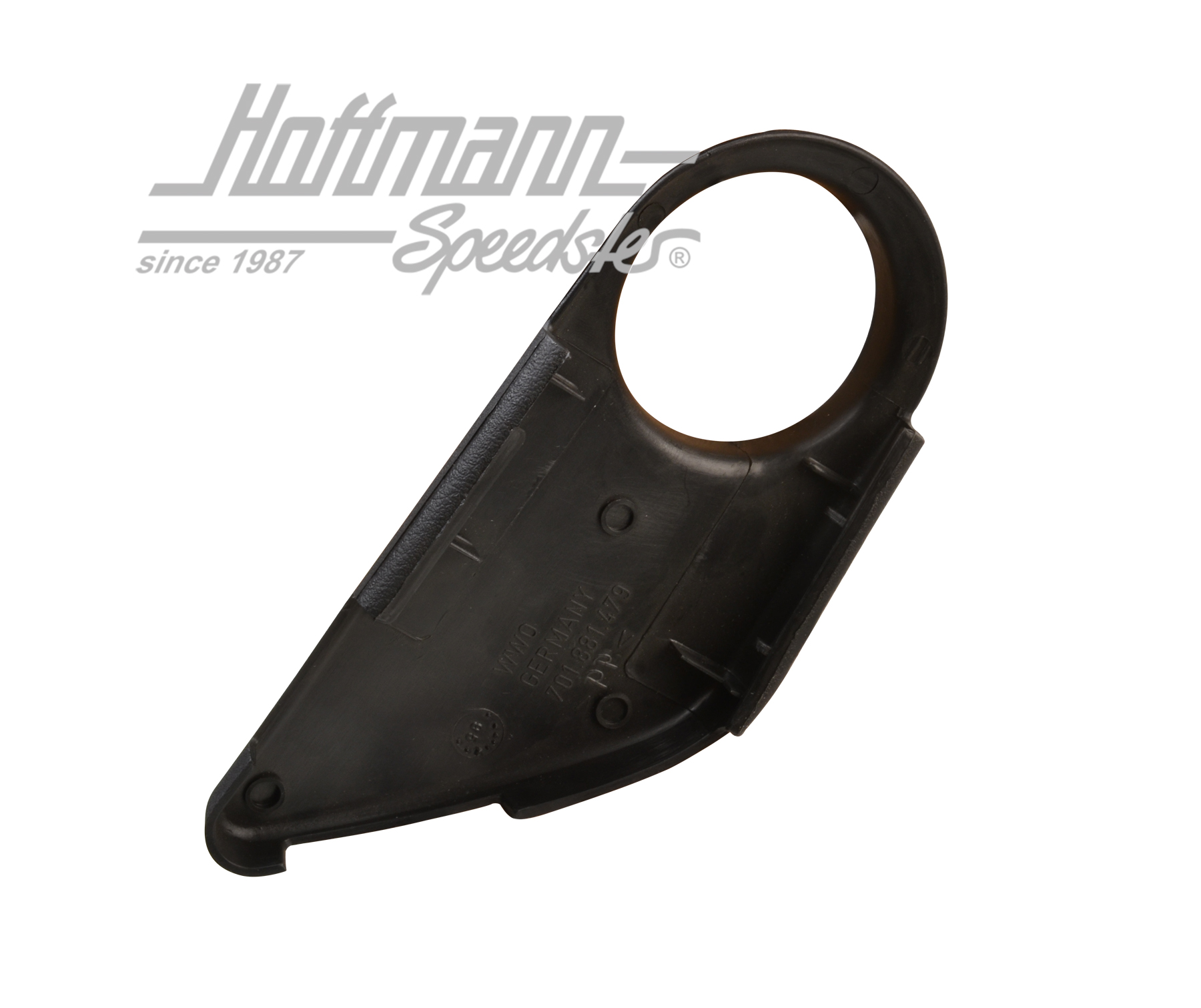 Écran, réglage du siège, avec trou, gauche                                                          