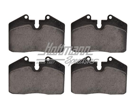 Plaquettes de frein, avant/arrière, 911, 17.2mm | 965 352 939 04 | 522-1124