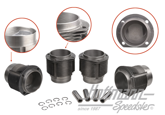 Kit cylindrée, 1.6, Porsche 356 A/B, 86mm                                                           
