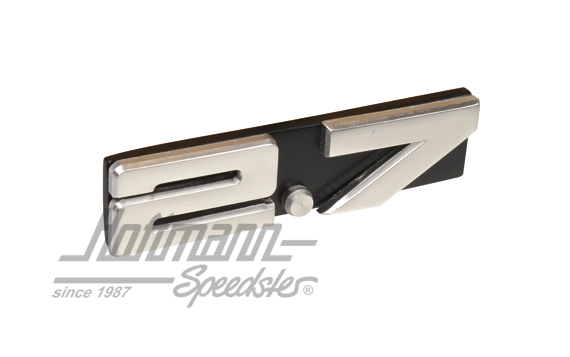 Sigle, 2.7, grille de ventilation arrière                                                           