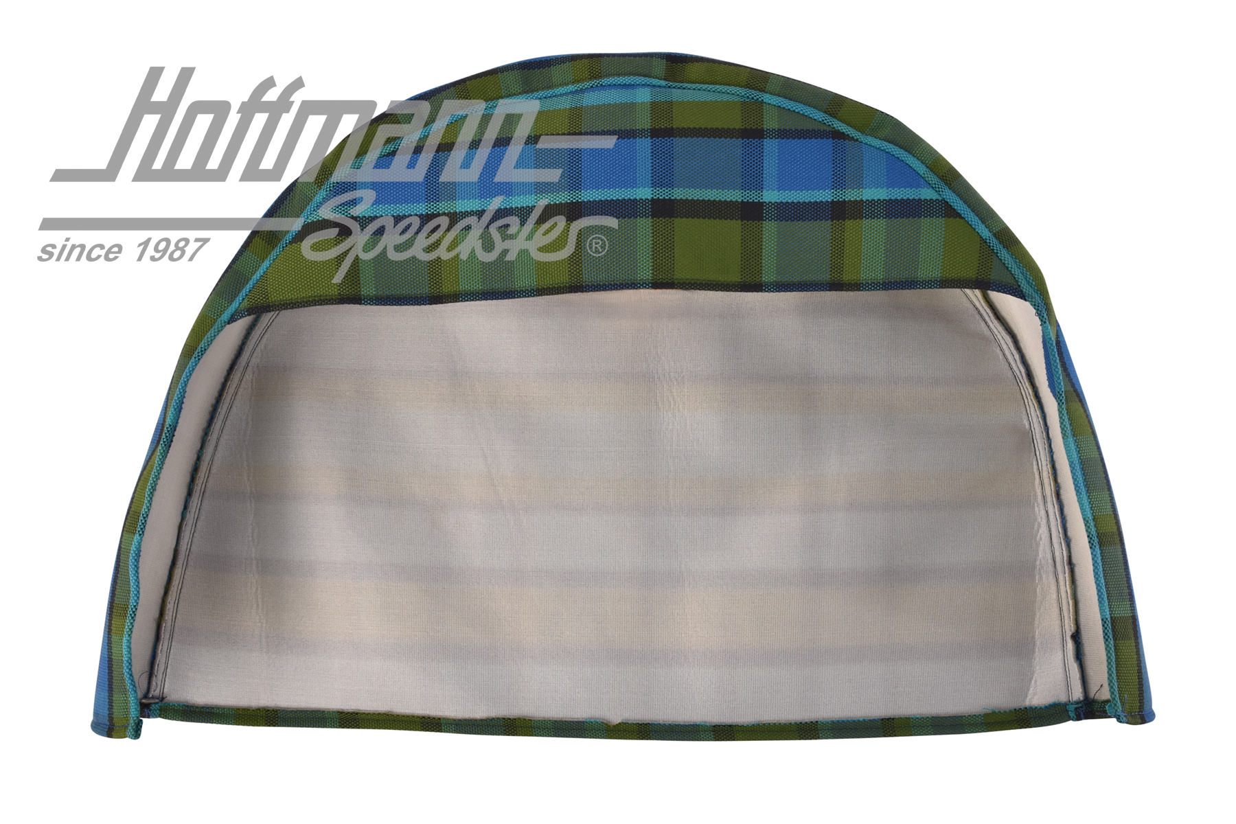 Housse de roue de secours, Westfalia, bleu/vert                                                     
