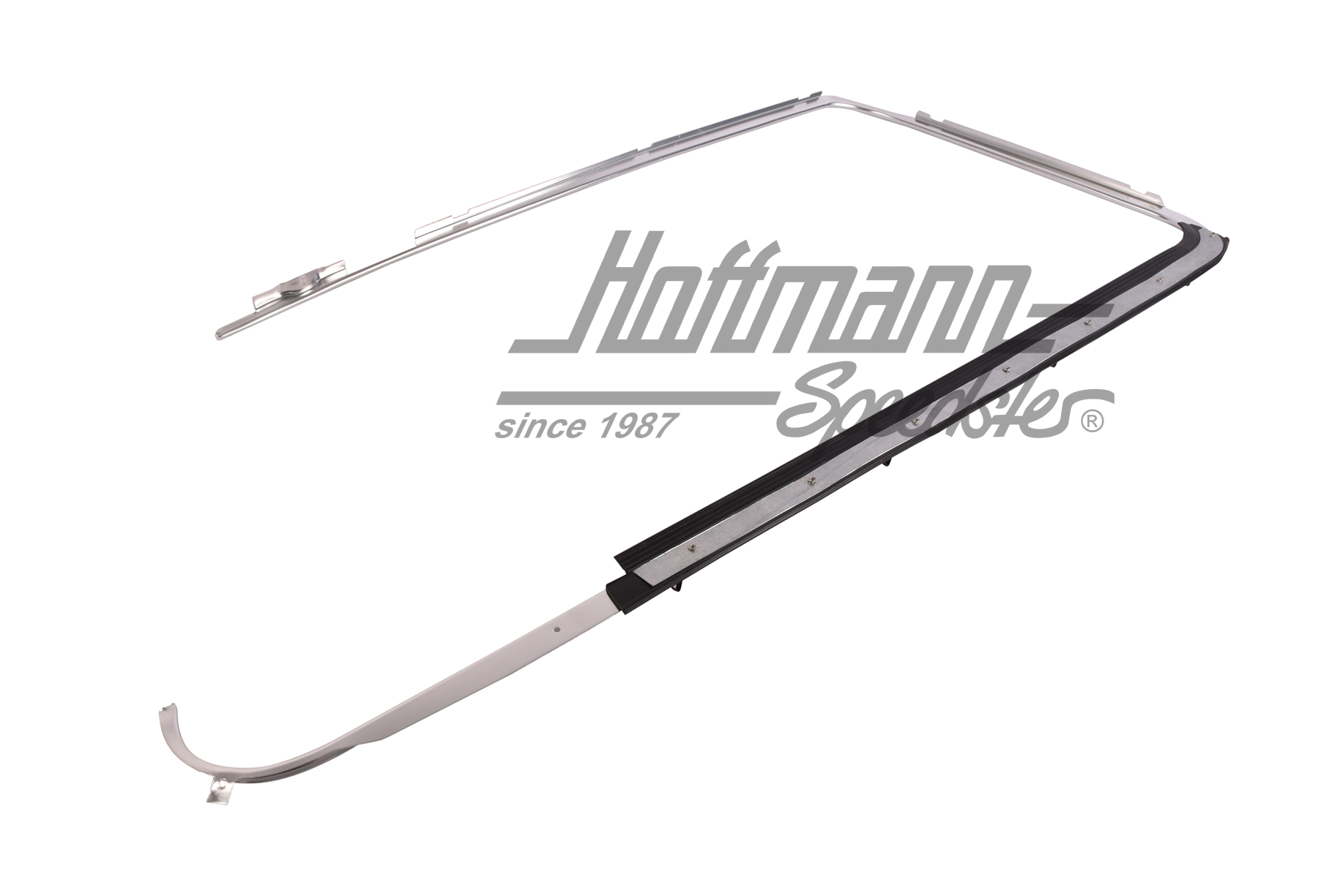 Tour de vitre extérieur, complet, argent, droite, 8.64-, Brésil                                     