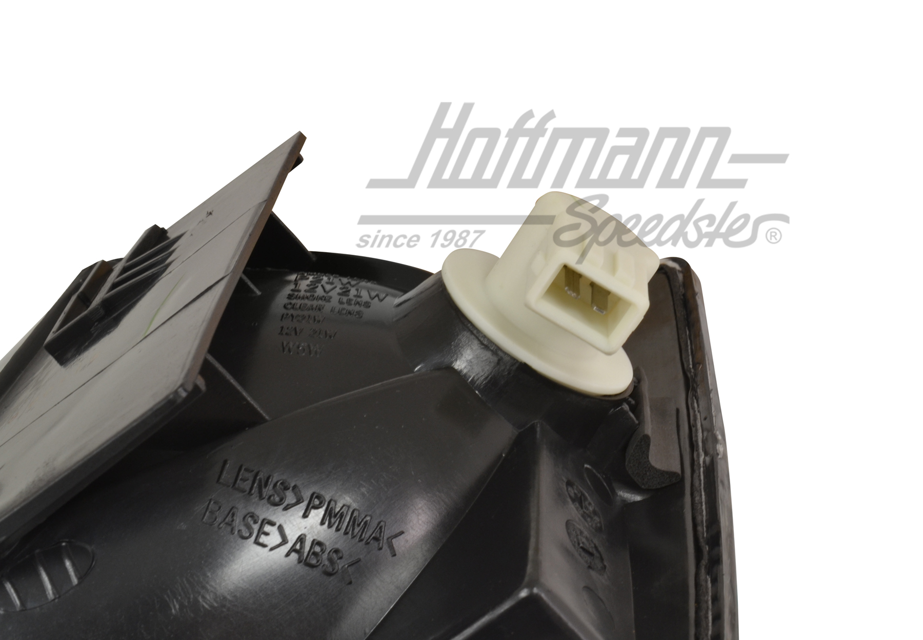 Clignotant, avant, noir, droite (court)                                                             