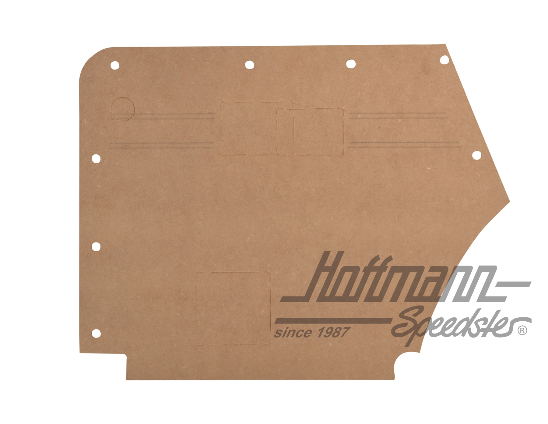 Panneau latéral, Cox Cabriolet, 8.72-, nu | 137910 | 055-7590-18