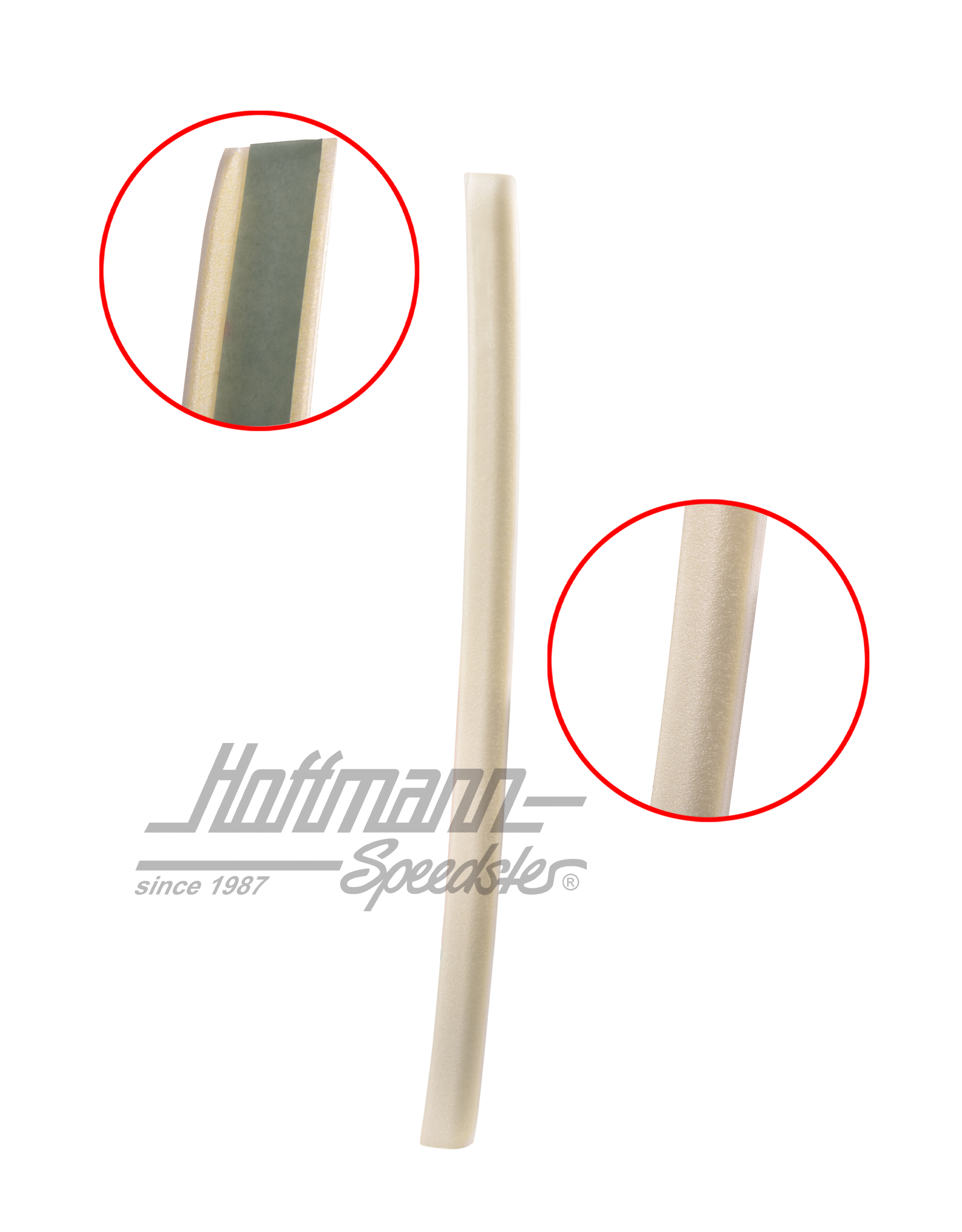 Profil de protection, dossier, Bus T4, blanc | 701 881 757 A | 408-2292