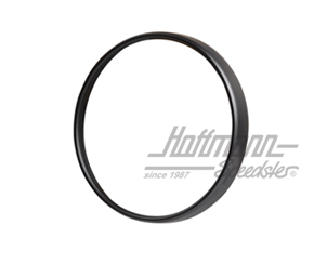 Anneau enjoliveurs d'instrument, 80mm, noir                                                         