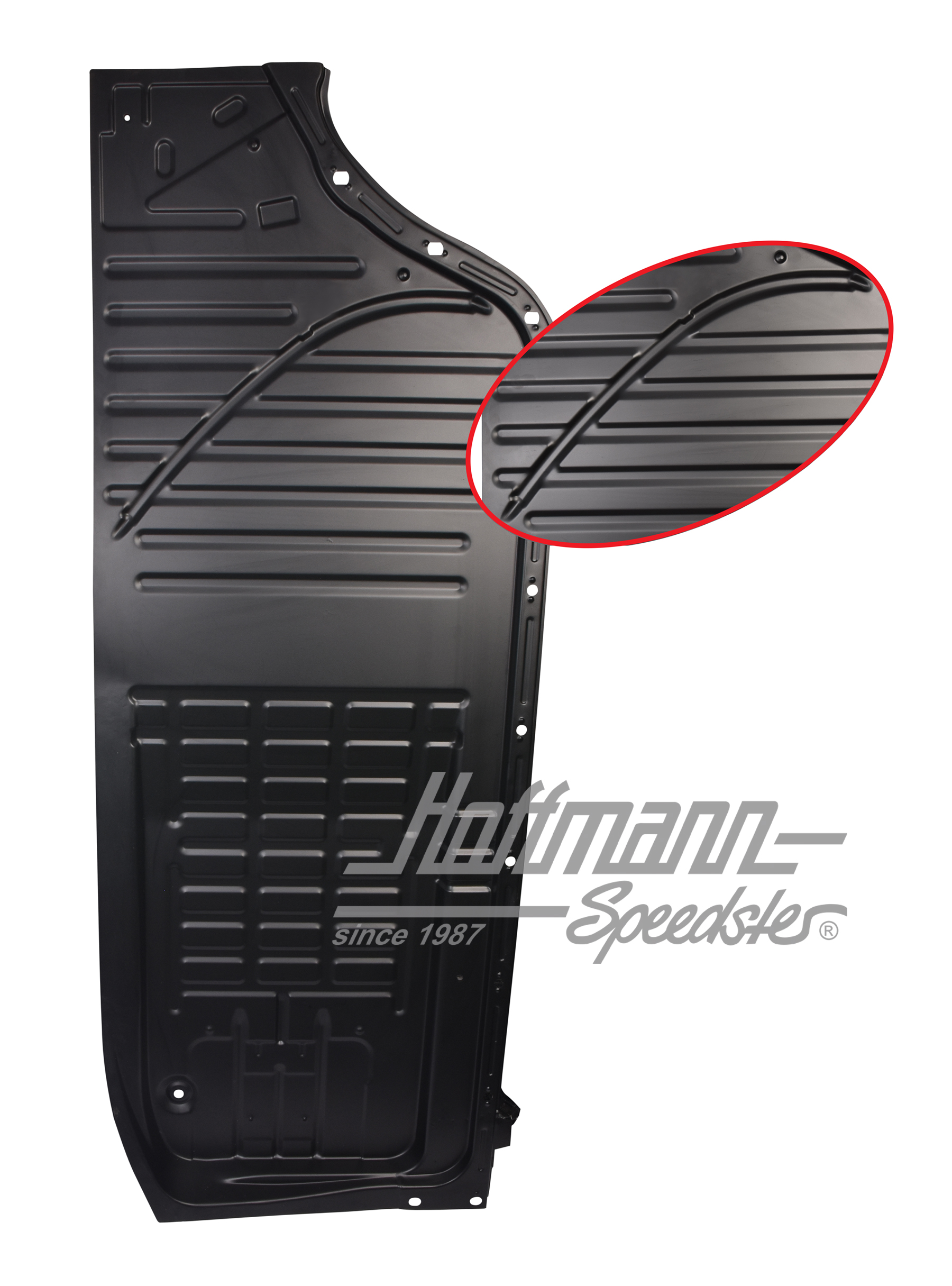 Demi-plancher, Karmann Ghia/Type 181, droite, Top Qualité | 141 701 060 | 068-0002-02