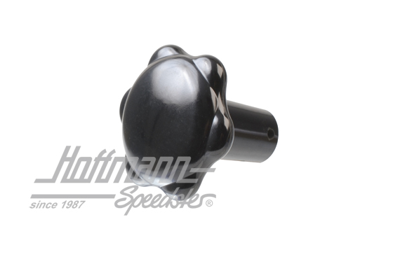 Bouton rotatif de chauffage, 356 A/B, noir                                                          