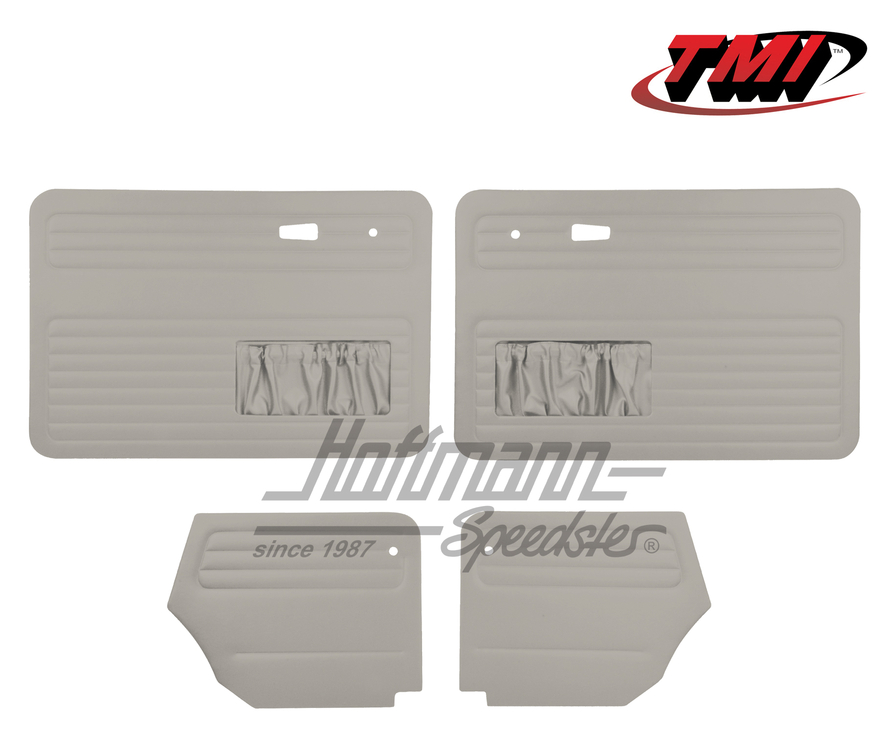 Panneaux de portes, Cox Cabriolet, 66-72, gris | 10-1329-16 | 055-7573