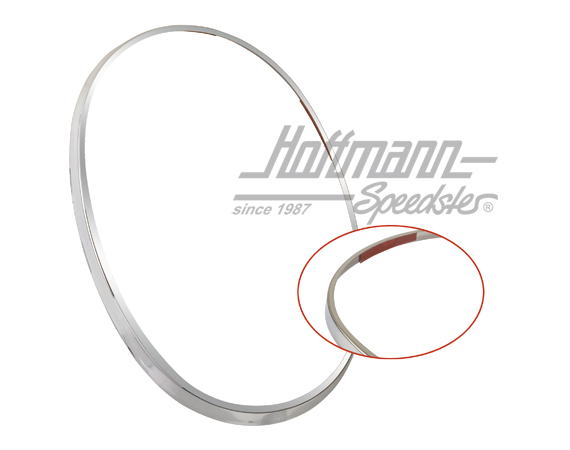 Enjoliveur, support d'ampoule, 8.72-, inox | 113 945 097 | 020-4496-10