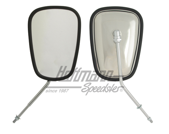 Rétroviseur de charnière de porte, chromé, Bus, G/D | 211 857 128 A | 089-5020