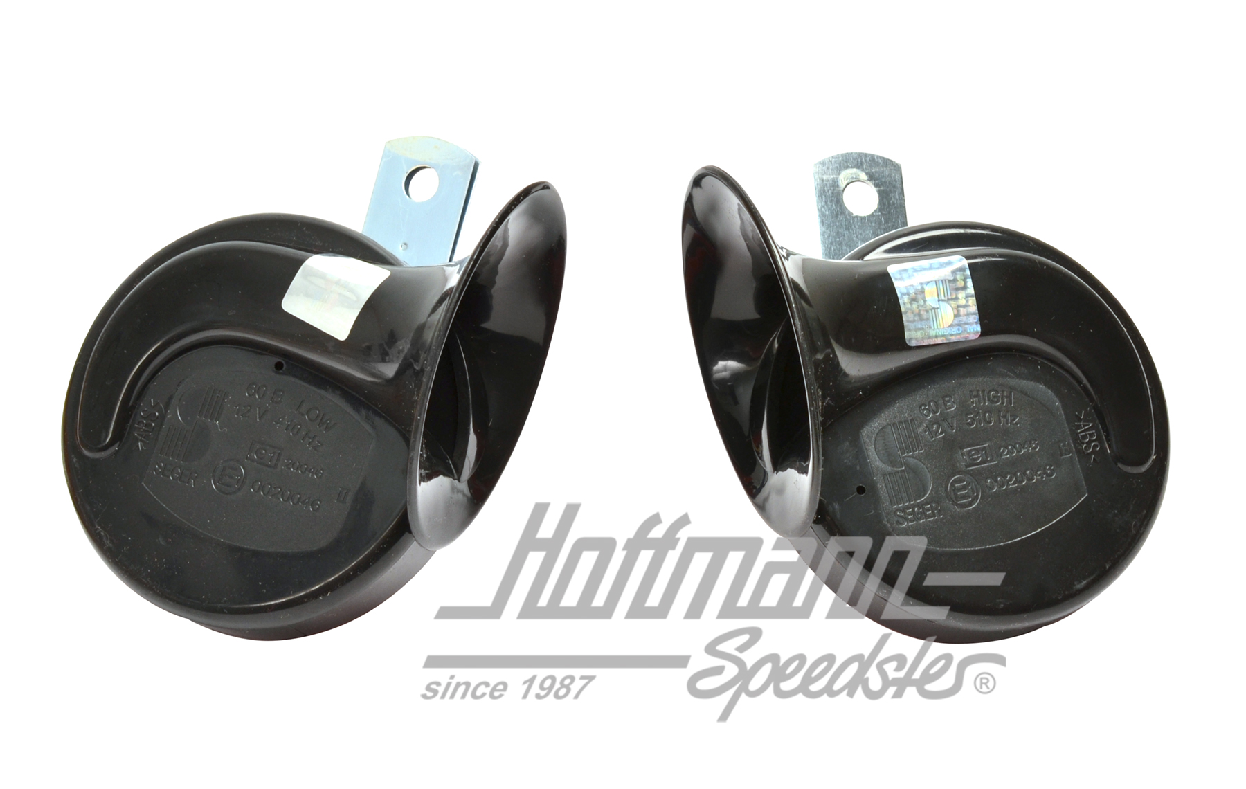 Fanfares électriques, noires/rouges | 60BT 1202B | 200-8050