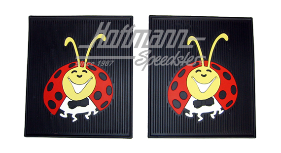 Tapis caoutchouc, arrière, avec hanneton coloré | 15-1098-0 | 020-5386