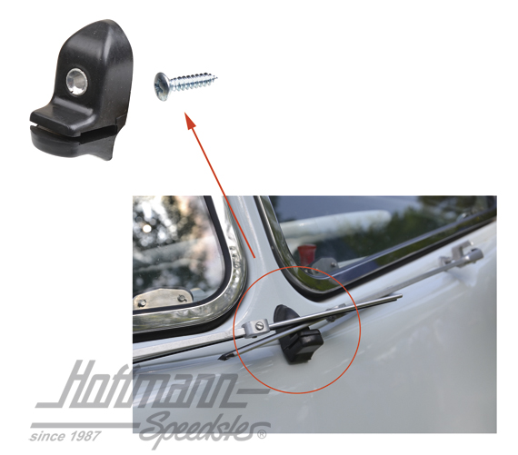 Clip, bras d'essuie-glace, Safari Bus, -.62 | 261 955 231 A | 086-1509