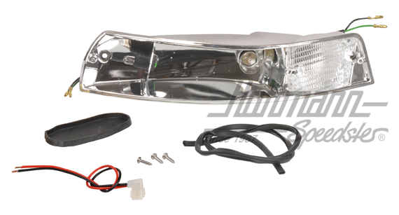 Boîte de clignotant, 911, .69-.73, gauche | 901 631 401 03 | 580-1510-01