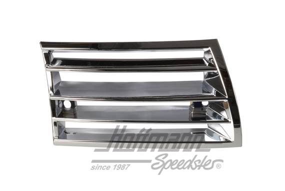 Grille de klaxon, chromé, 911, .69-.73, droite (Plast.) | 901 559 432 27 | 510-9514-12