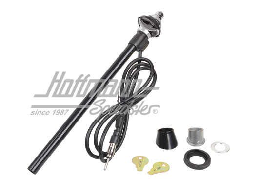 Antenne, Porsche 911, 65-73, chromée | 901 645 301 00 | 580-1380