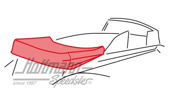 Housse de capote, 8.71-8.72, Sonnenland, rouge |  | 020-4732-60