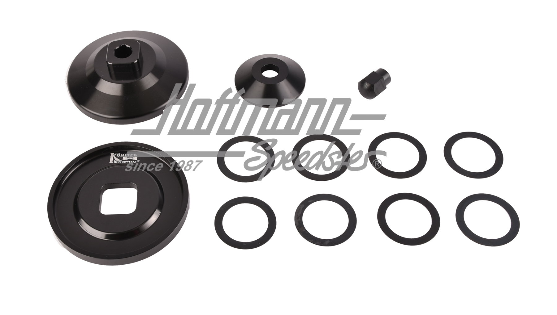 Jeu de poulie de dynamo/alternateur, Kühltek, noir | AC903113KTK | 010-1161-80