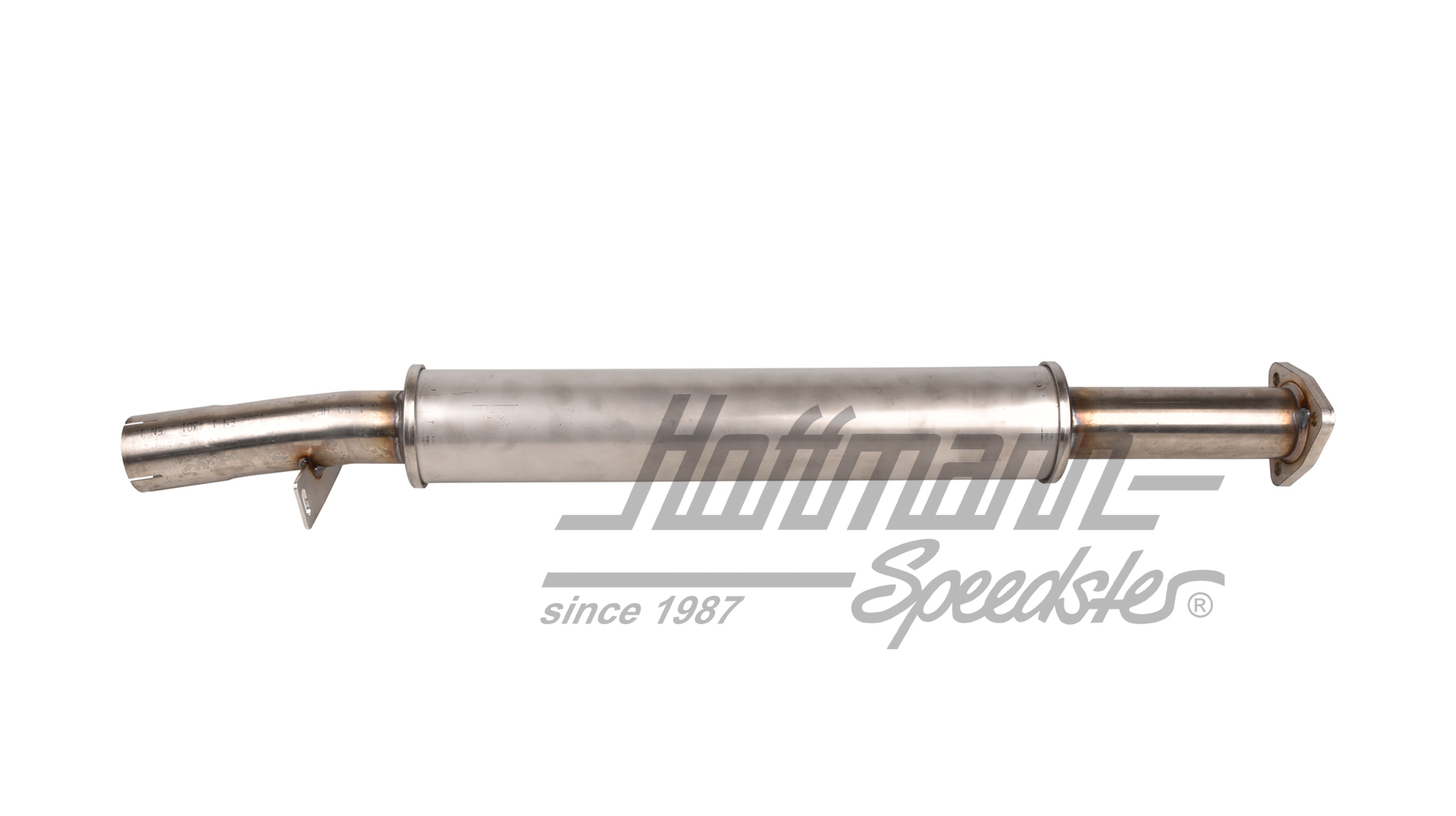 Silencieux intermédiaire de sport, inox                                                             