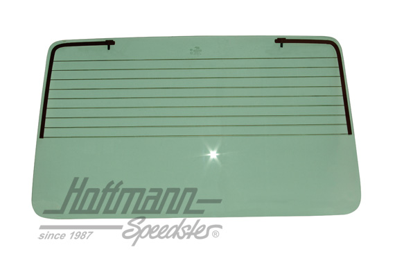 Lunette arrière, Golf 1, .74-, verte, chauffable | 171 845 501 C | 180-8150