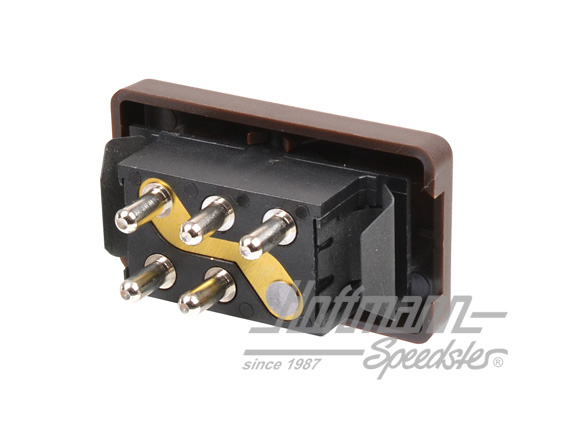 Commutateur, lève-vitre, -.88, brun                                                                 