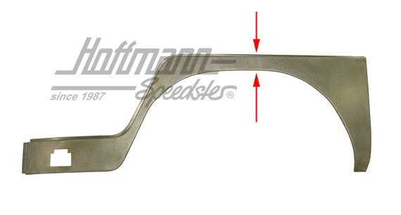 Coiffe de coude, extérieure, 50-62, gauche                                                          