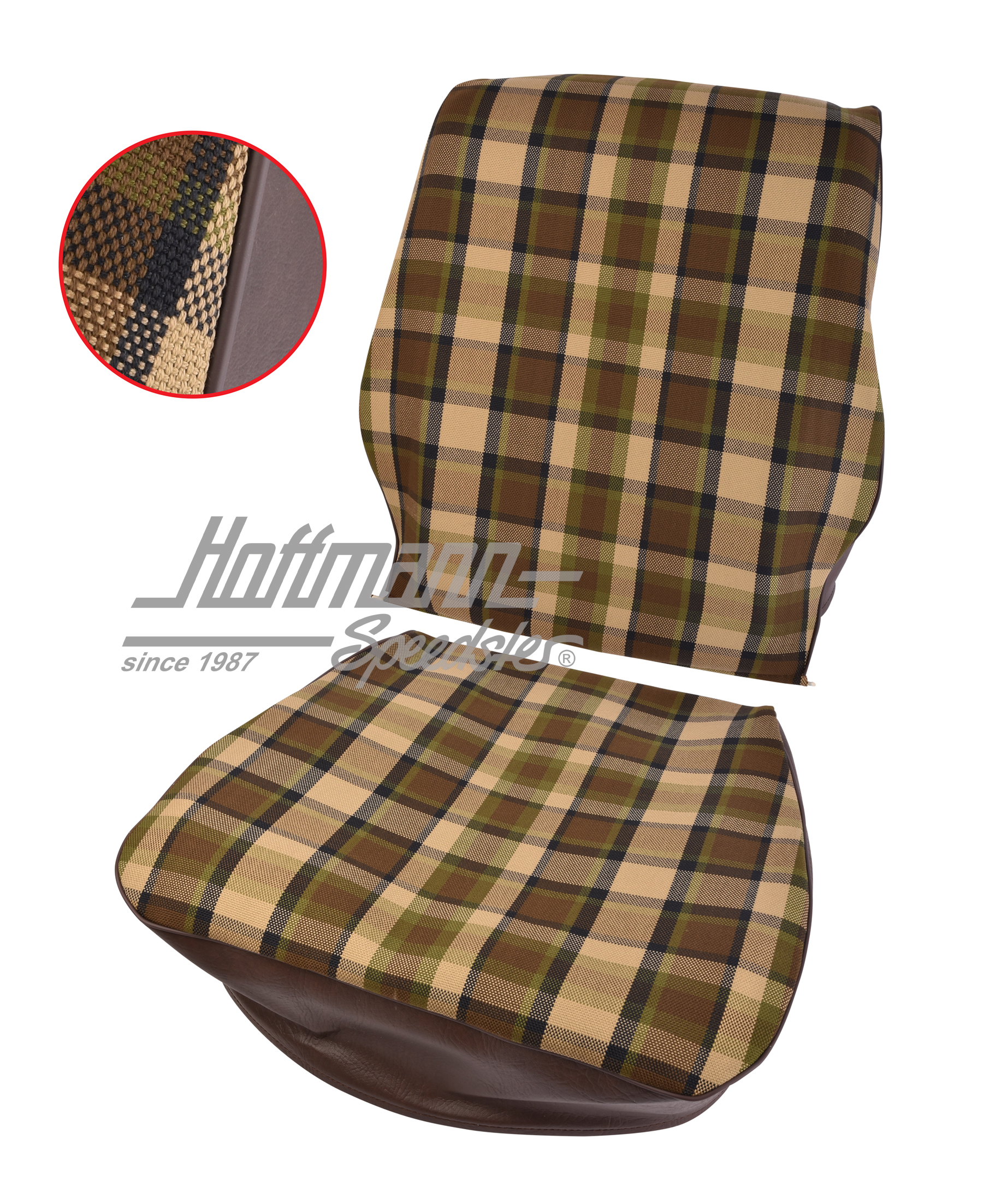 Housse de siège, Westfalia, marron/beige, 74-79                                                     