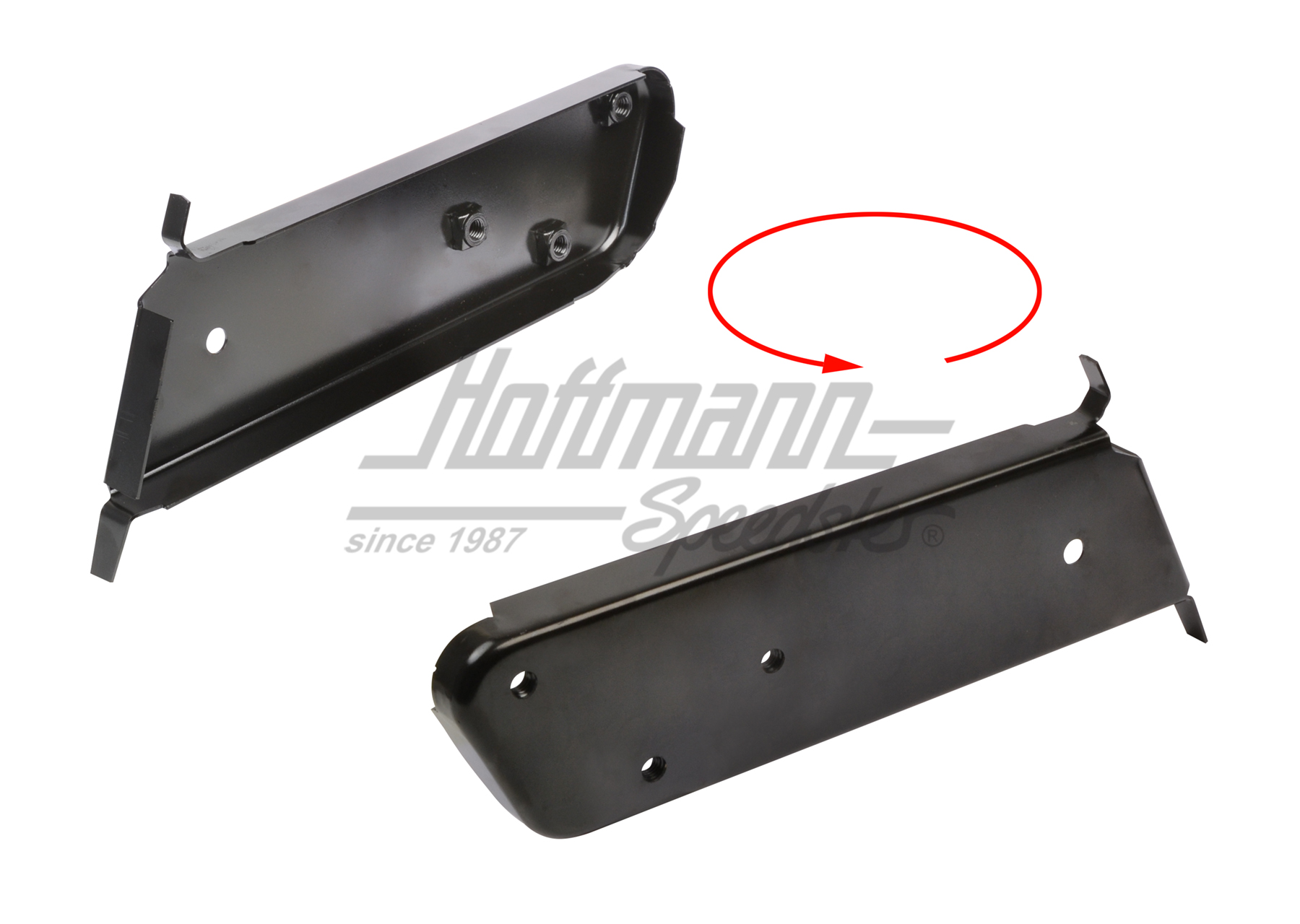 Attache de pare-chocs, avant, 1302/1303, droite | 135 809 132 A | 050-1114-22